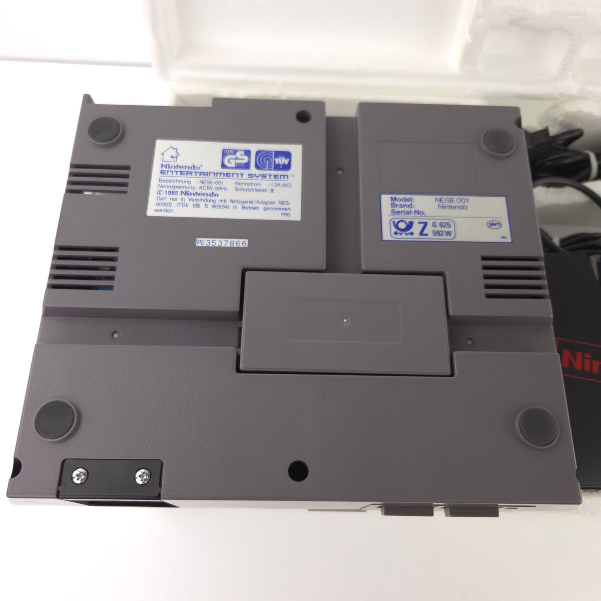 NES Konsole Set OVP gebrauchsspuren vorhanden PAL