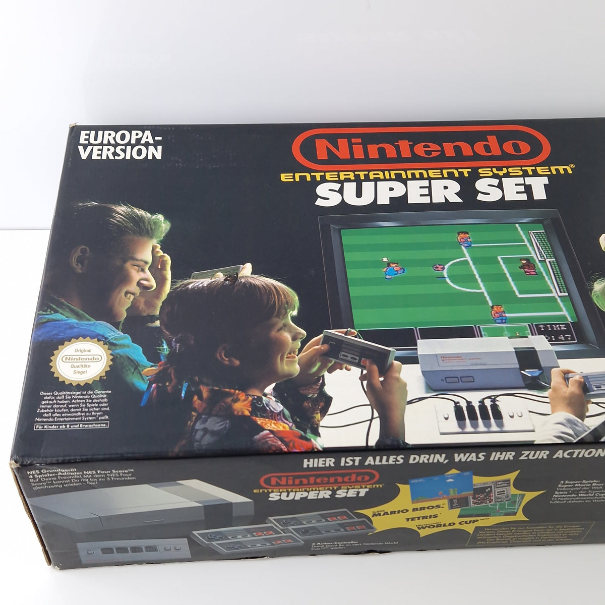 Nintendo NES Konsole Super Set 4 Player Bundle OVP PAL