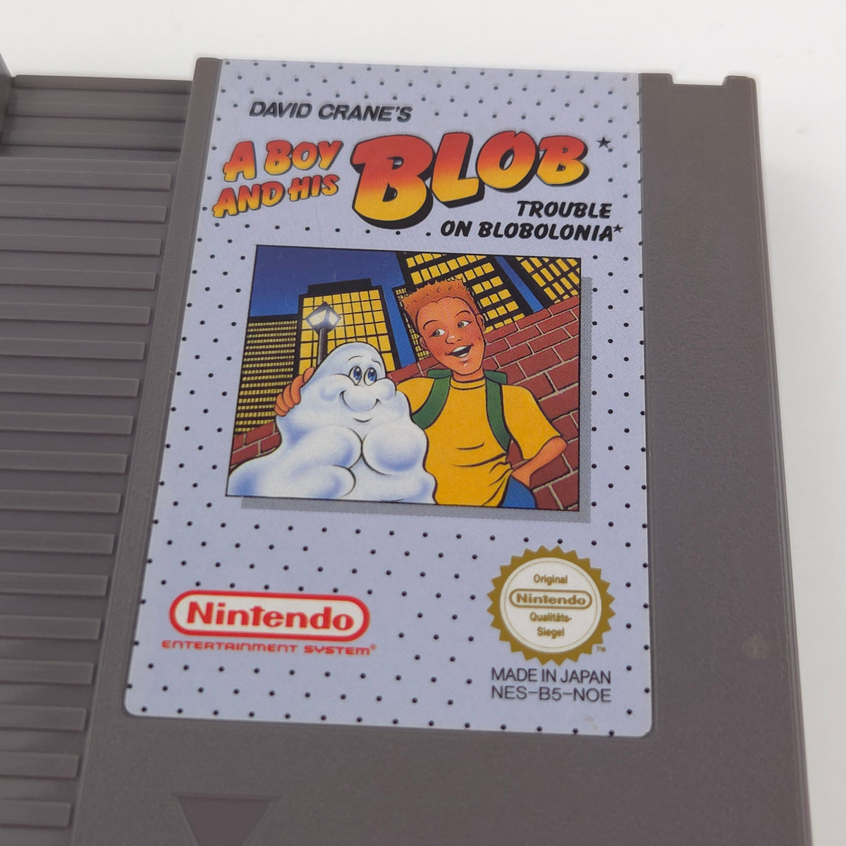 NES Spiel A Boy and his Blob Modul Schuber PAL-B NOE