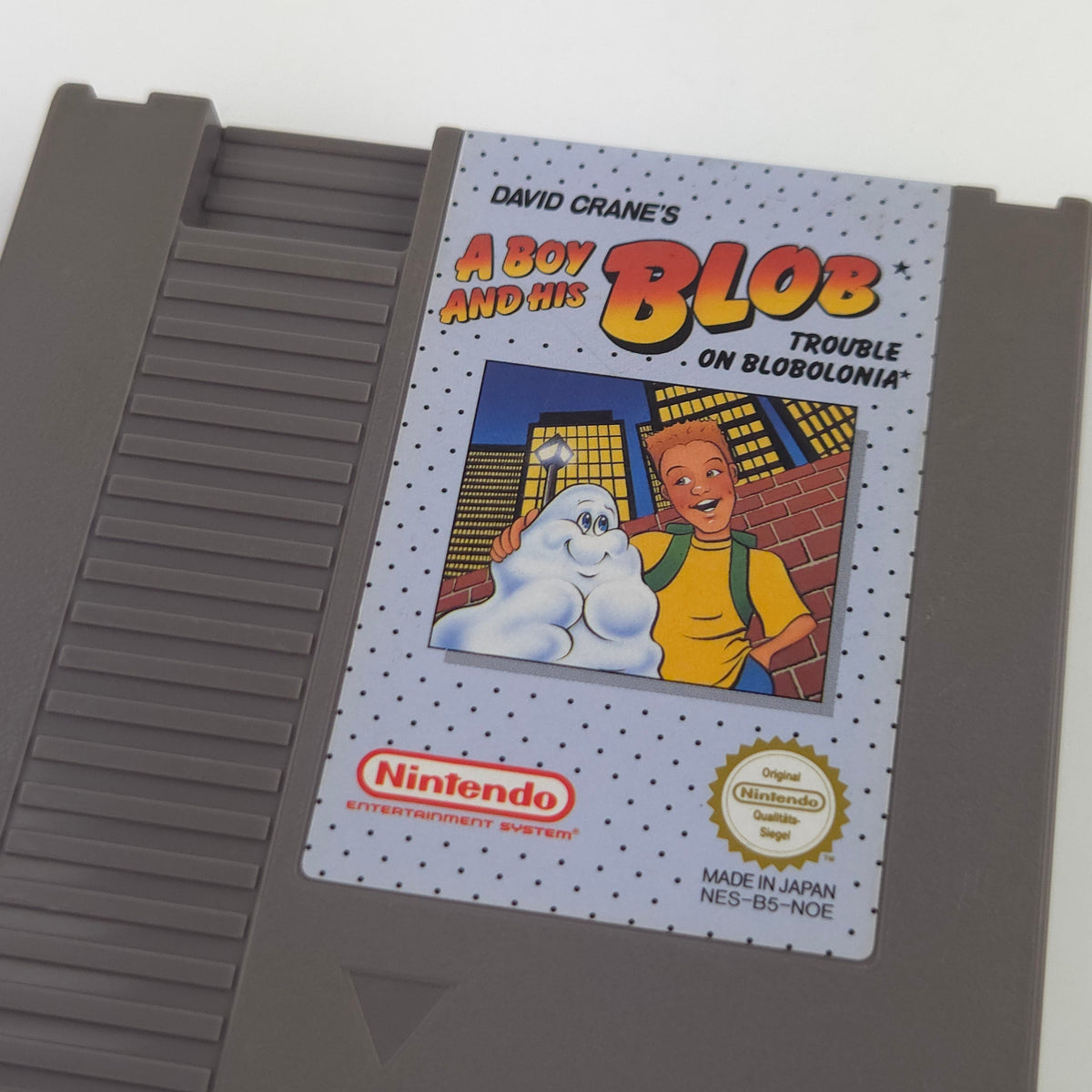 NES Spiel A Boy and his Blob Modul Schutzhülle PAL NOE