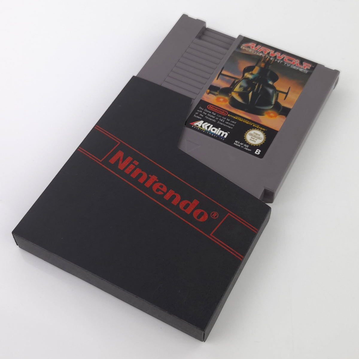 Nintendo NES Spiel Airwolf TV Serie Modul PAL NOE