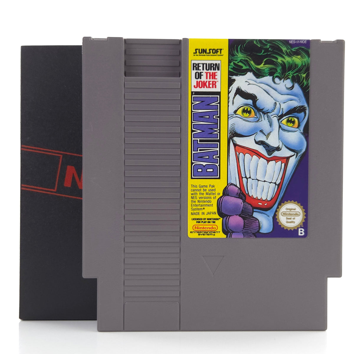NES Spiel Batman Return of the Joker Modul Schuber NOE