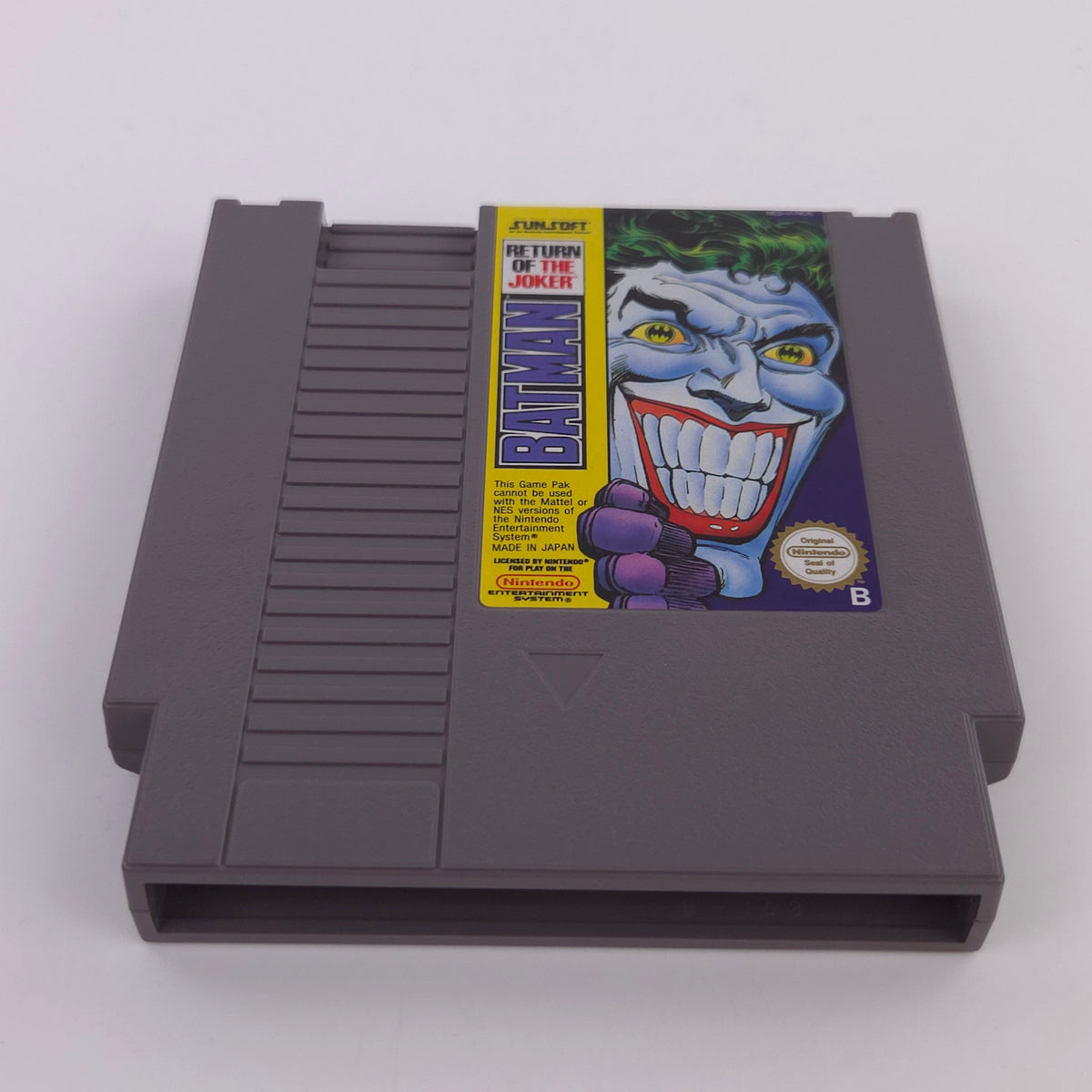 NES Spiel Batman Return of the Joker Modul Schuber NOE