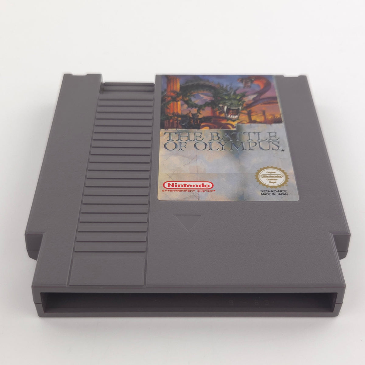 NES Spiel Battle of Olympus Modul Schuber PAL B NOE