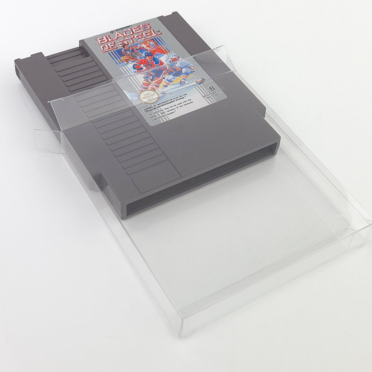 Nintendo NES Spiel Blades of Steel Modul Schutzhülle