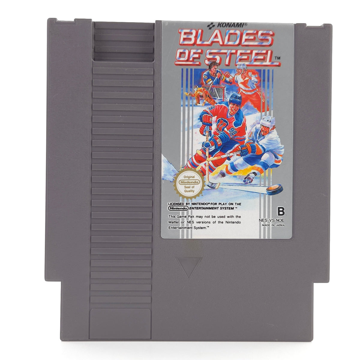 Nintendo NES Spiel Blades of Steel Modul Schutzhülle