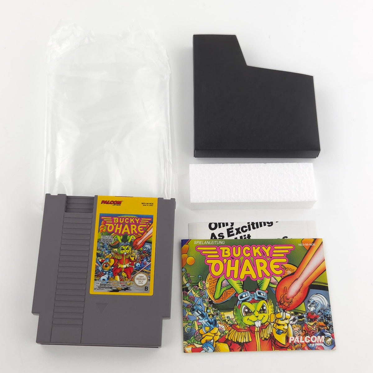 Nintendo NES Spiel Bucky O Hare CIB nahezu neuwertig