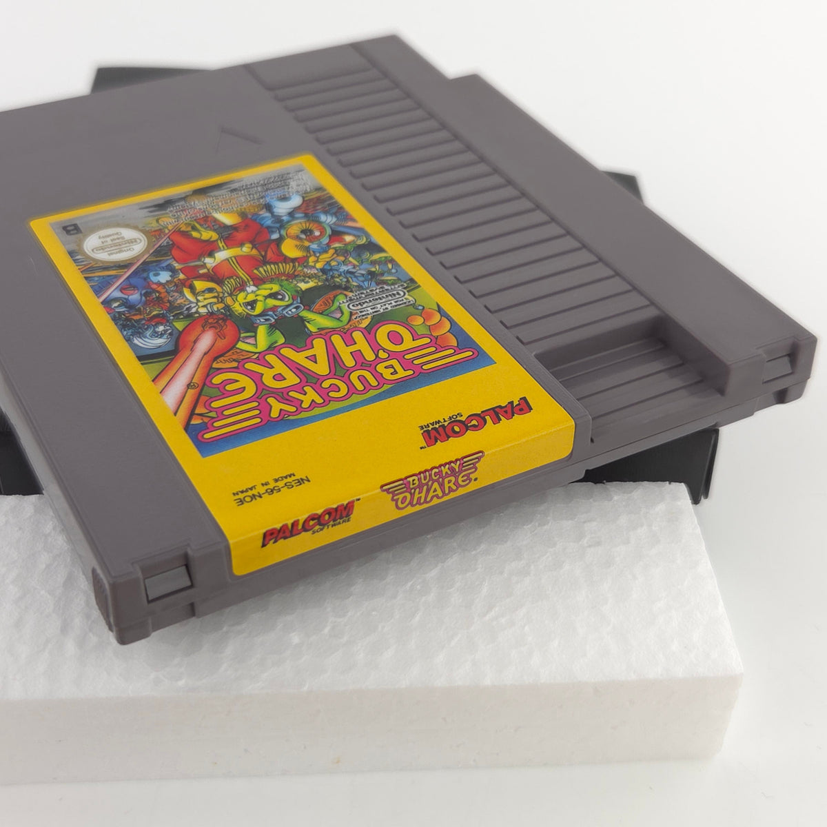 Nintendo NES Spiel Bucky O Hare CIB nahezu neuwertig