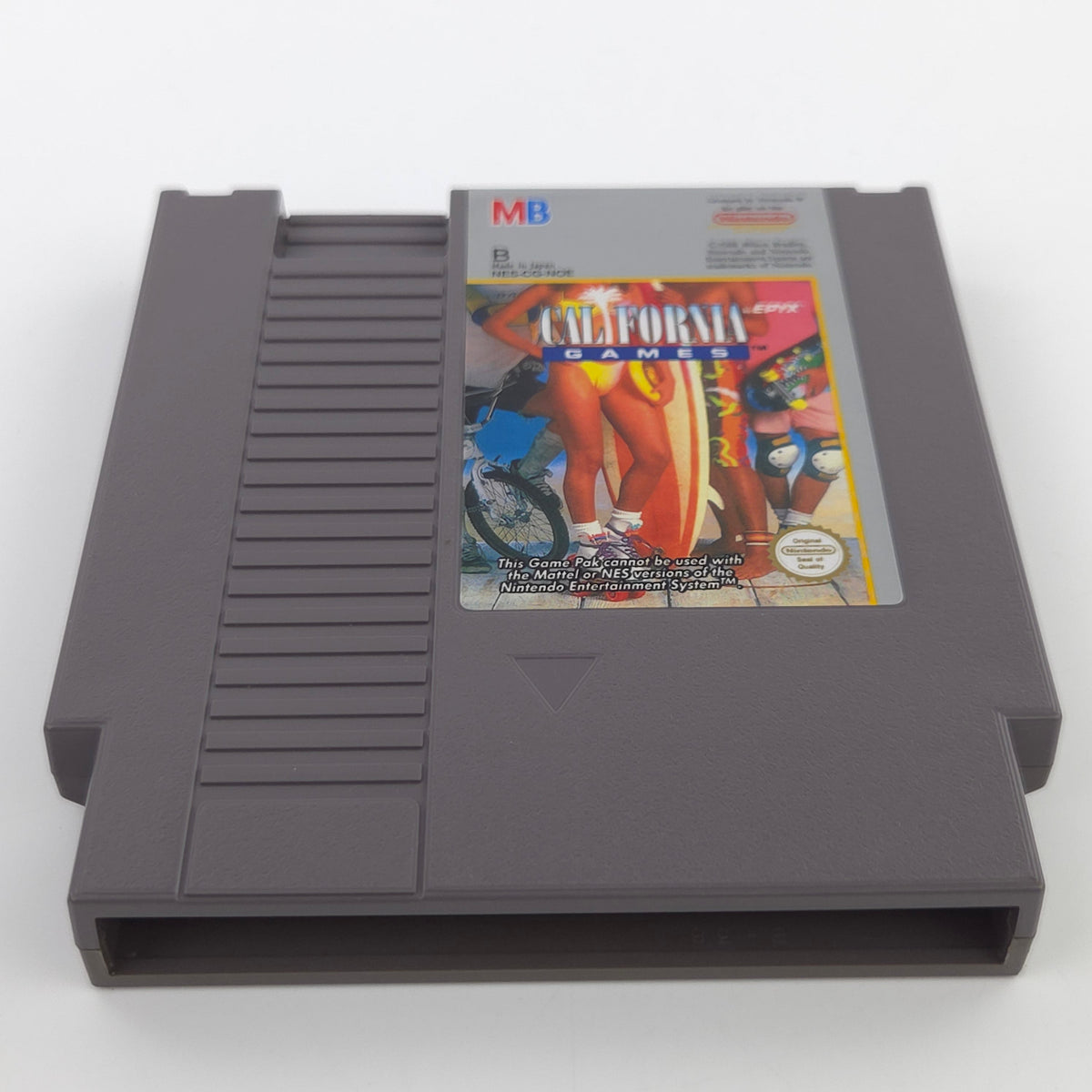 Nintendo NES Spiel California Games Modul Schutzhülle NOE