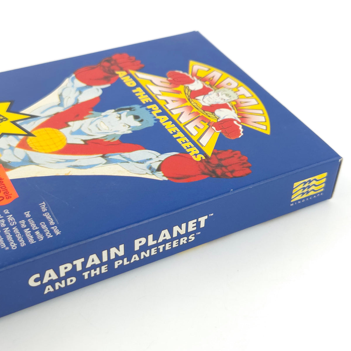 NES Spiel Captain Planet nahezu neuwertig OVP CIB