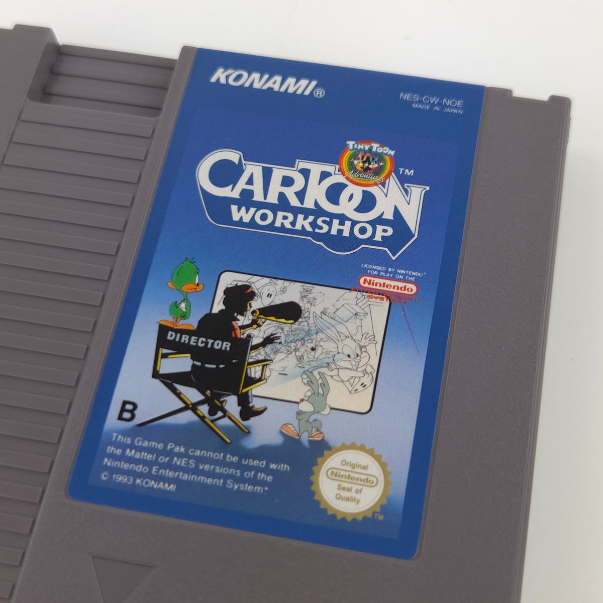 NES Spiel Cartoon Workshop Modul Schuber PAL B NOE