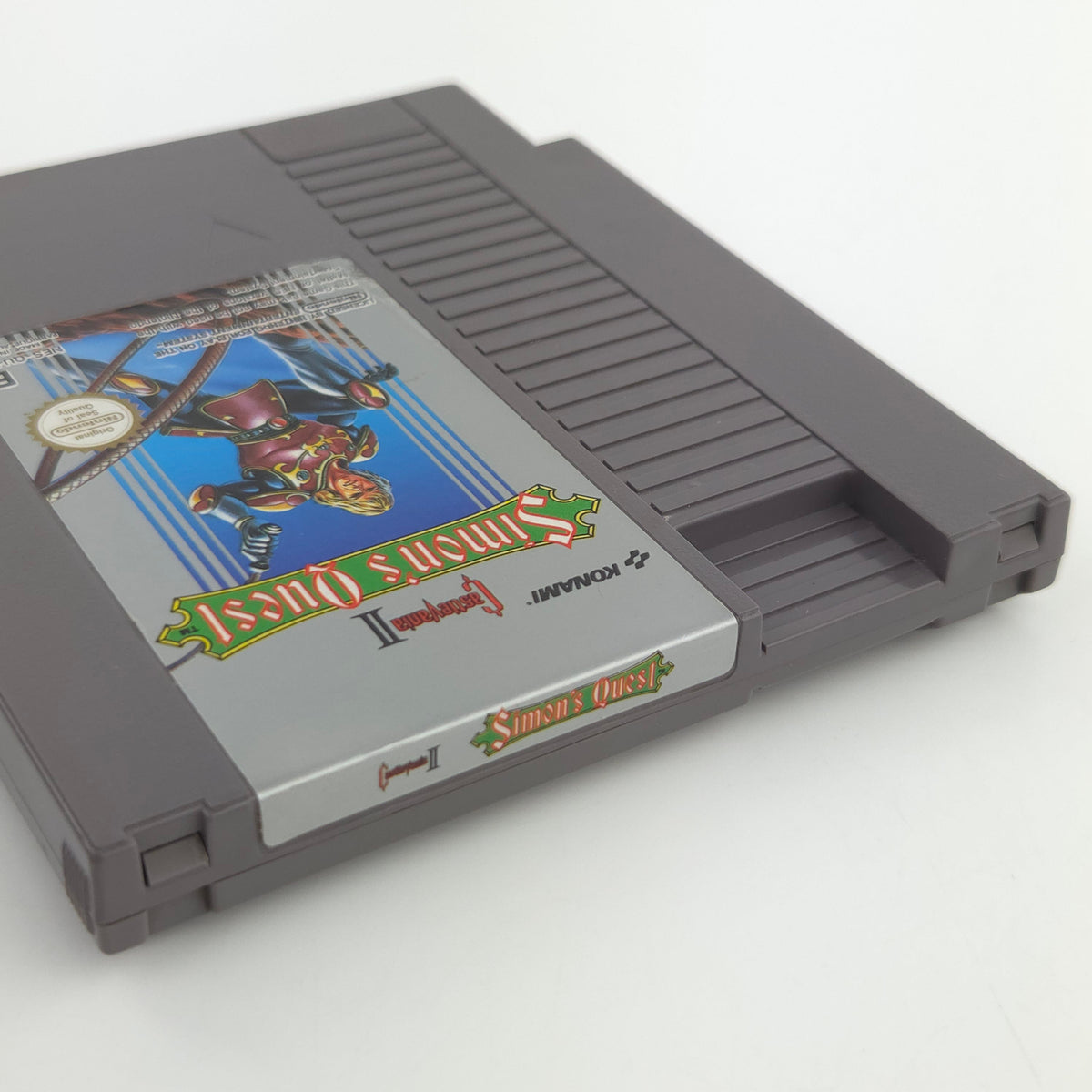 NES Spiel Castlevania II Simons Quest Modul Schutzhülle