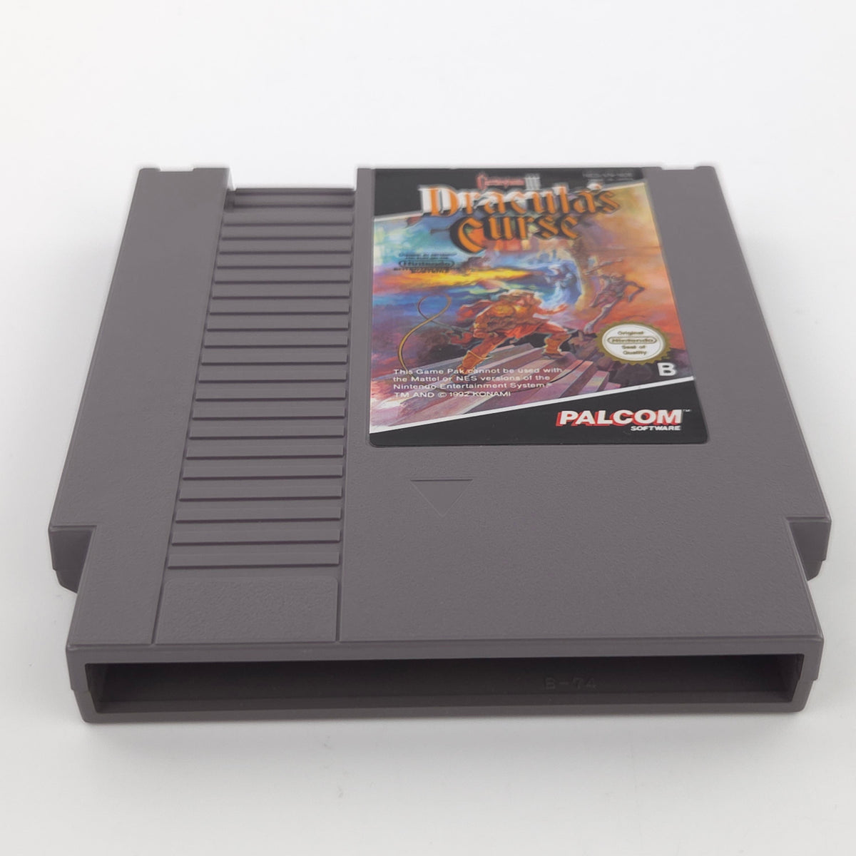 NES Spiel Castlevania III Draculas Curse Modul Schuber