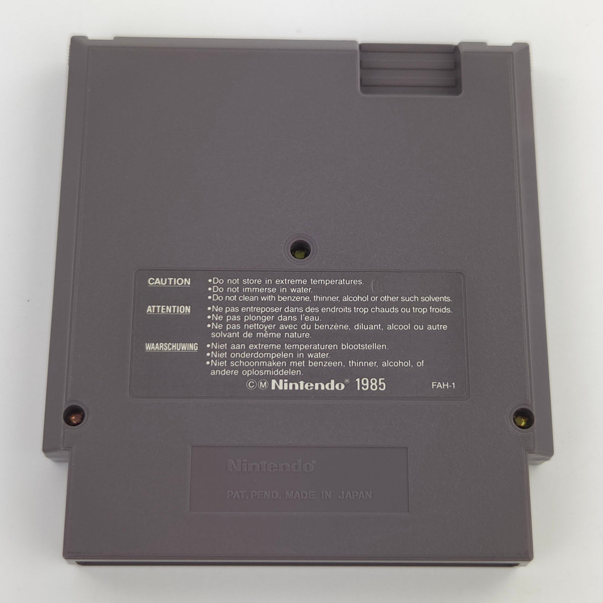 NES Spiel Chip N Dale Rescue Rangers 2 Modul Schuber FRA