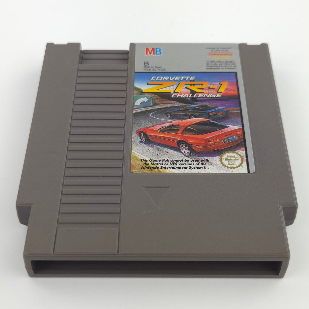 NES Spiel Corvette ZR-1 Challenge Modul Schutzhülle NOE