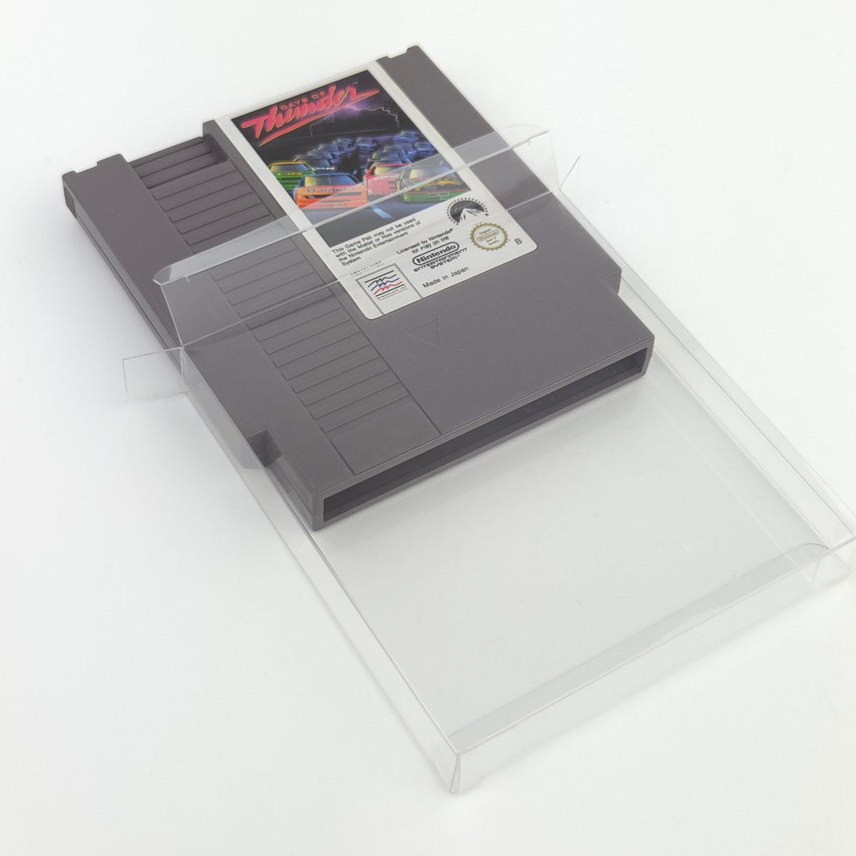 NES Spiel Days of Thunder Modul Schutzhülle PAL NOE