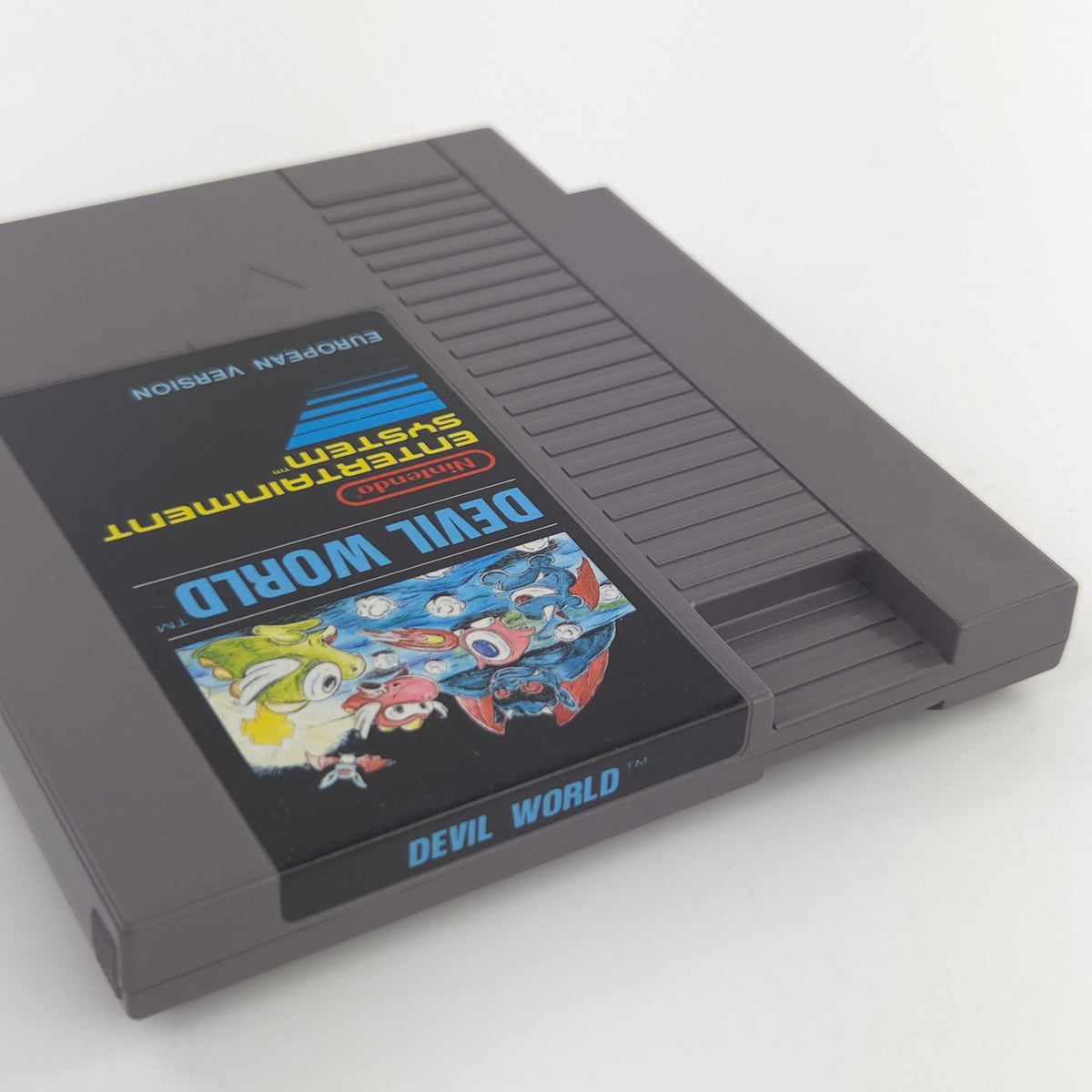 Nintendo NES Spiel Devil World Bienengräber PAL Modul