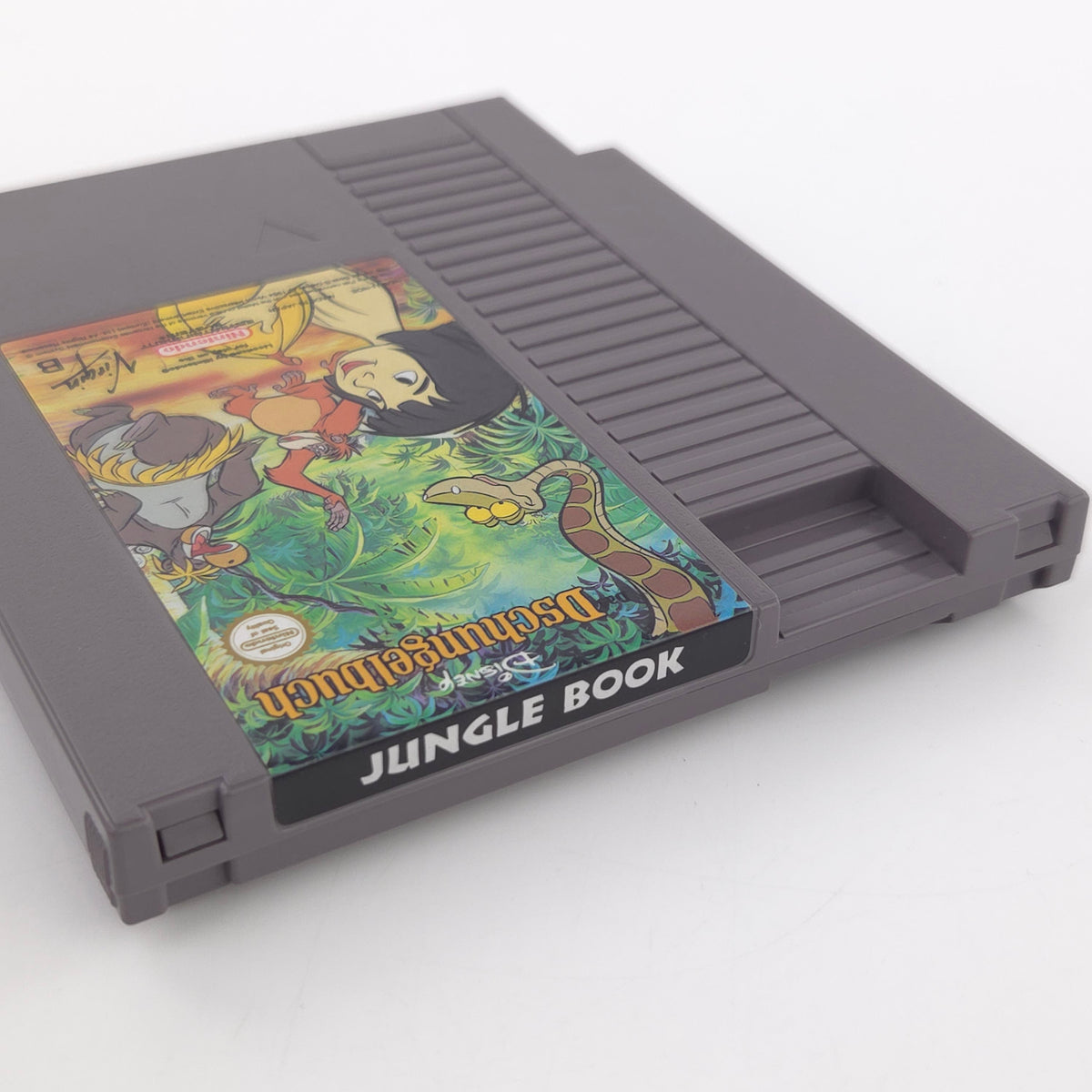 NES Spiel Disney Dschungelbuch Modul Schutzhülle PAL B NOE