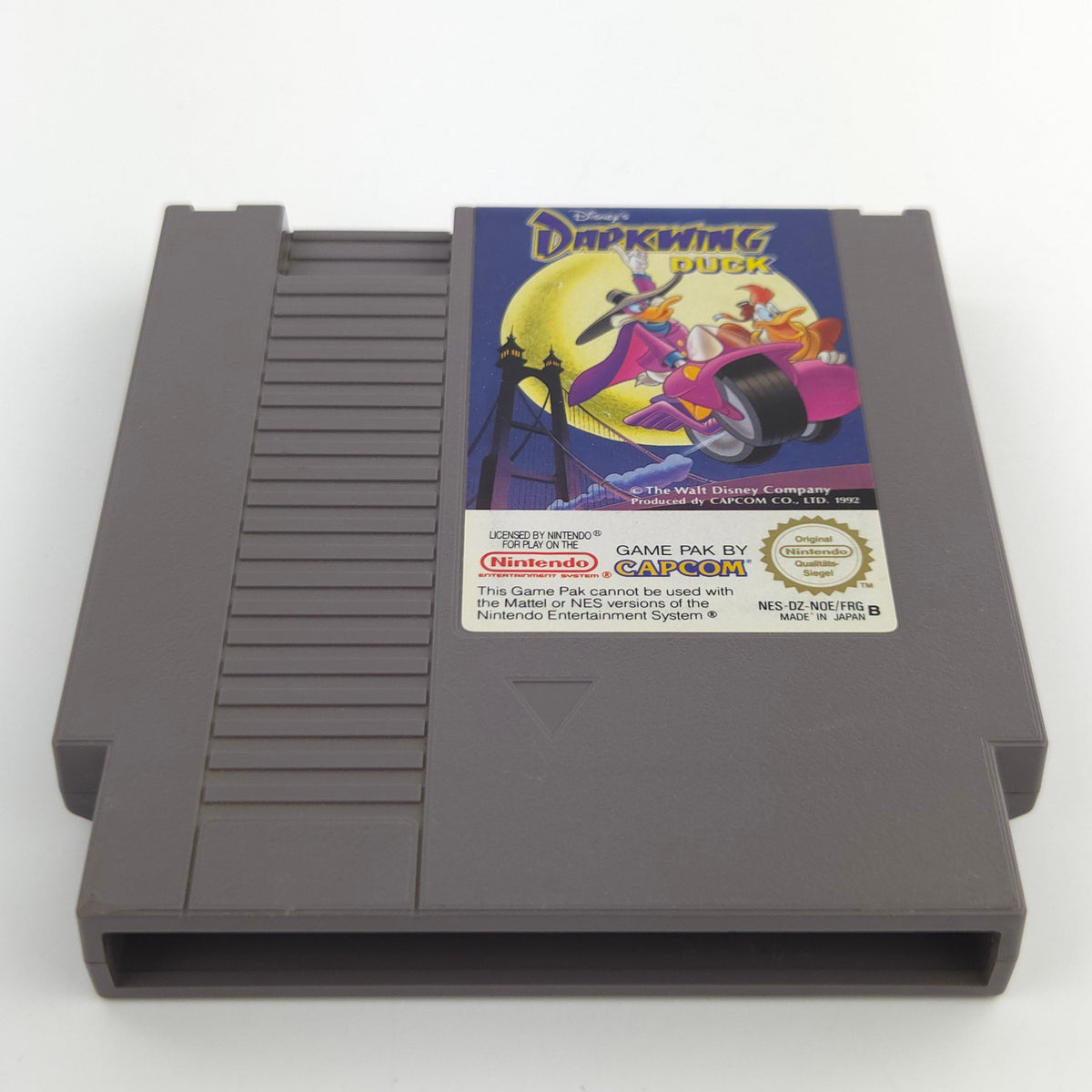 NES Spiel Darkwing Duck Modul Schutzhülle PAL B NOE