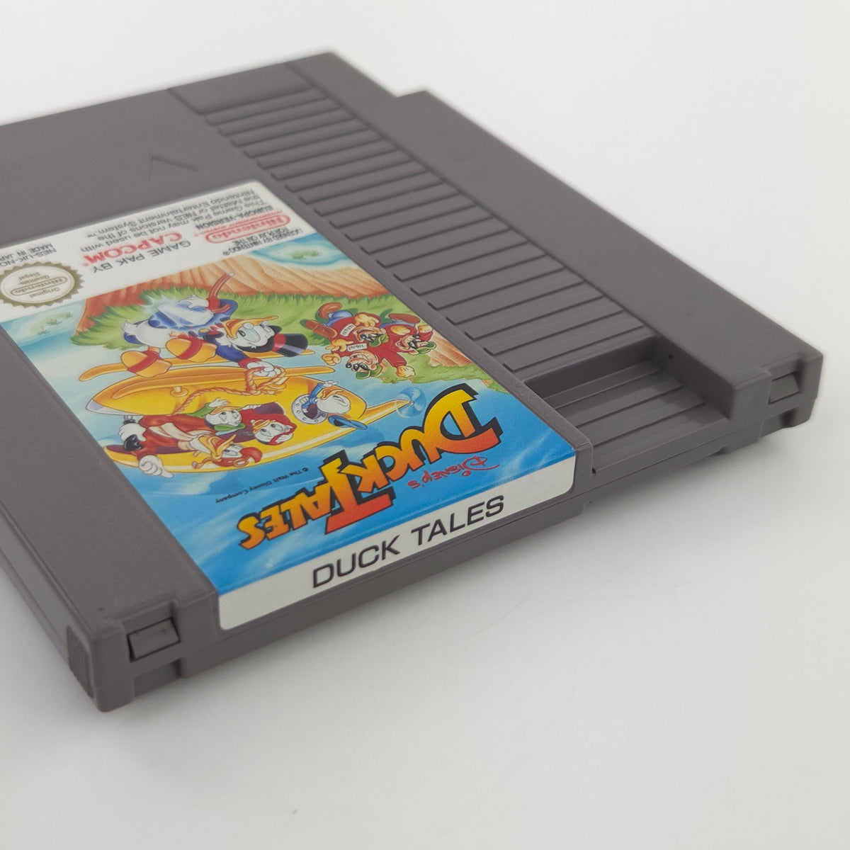 Nintendo NES Spiel Duck Tales Modul Schutzhülle NOE CAPCOM