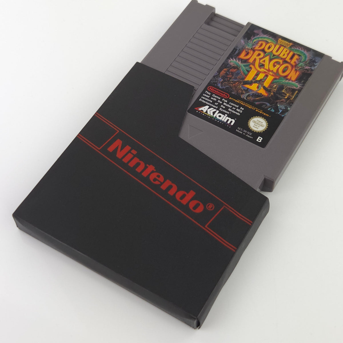 NES Spiel Double Dragon III Modul Acclaim PAL NOE