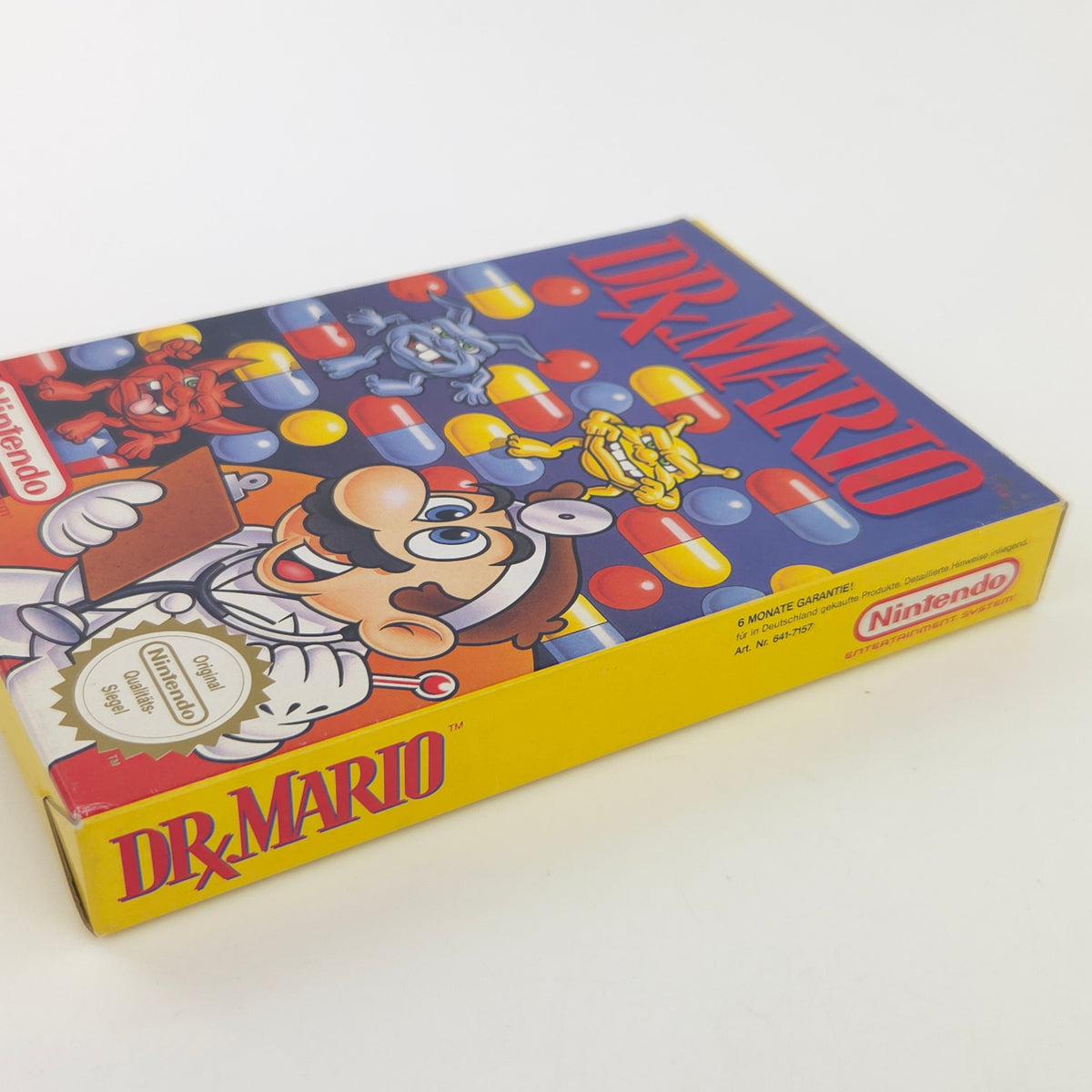 Nintendo NES Spiel DR. Mario Modul Anleitung OVP PAL NOE