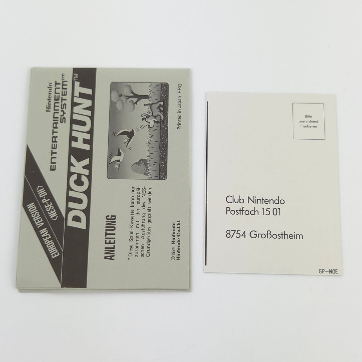 Nintendo NES Spiel – Duck Hunt (OVP PAL)
