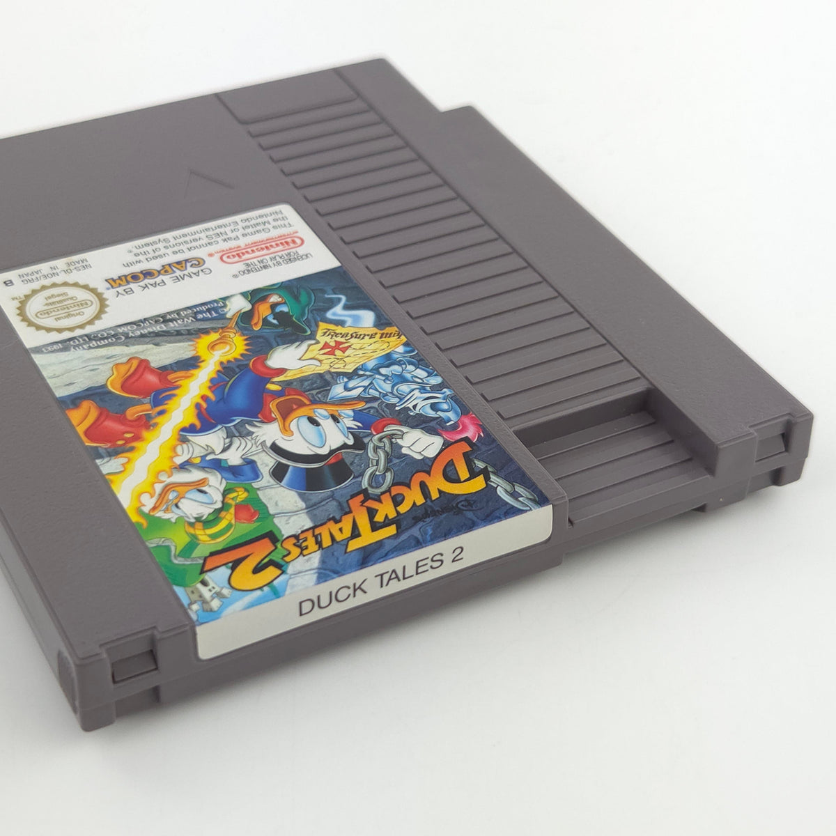 Nintendo NES Spiel Duck Tales 2 Modul Schutzhülle PAL
