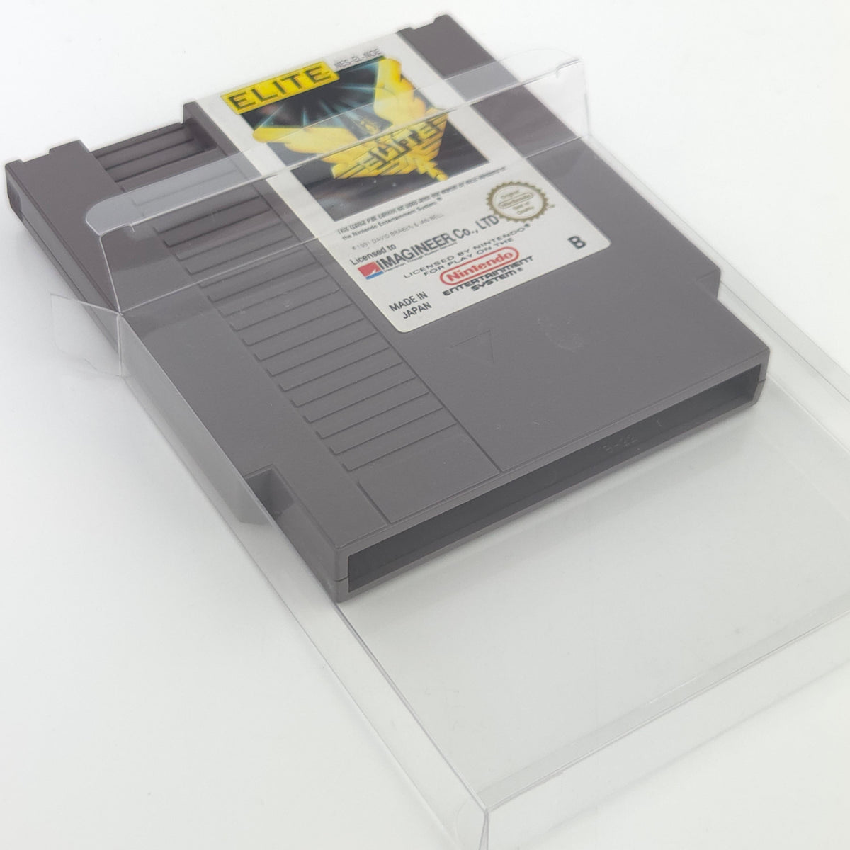 Nintendo NES Spiel Elite Modul Schutzhülle PAL B NOE