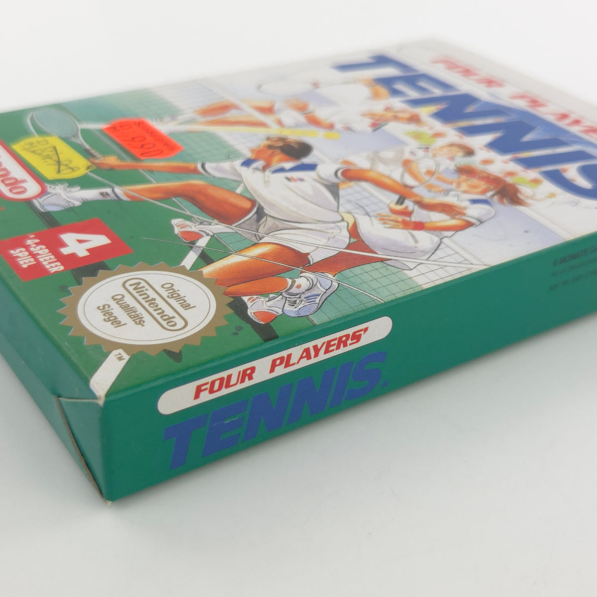 Nintendo NES Spiel Four Players Tennis CIB OVP