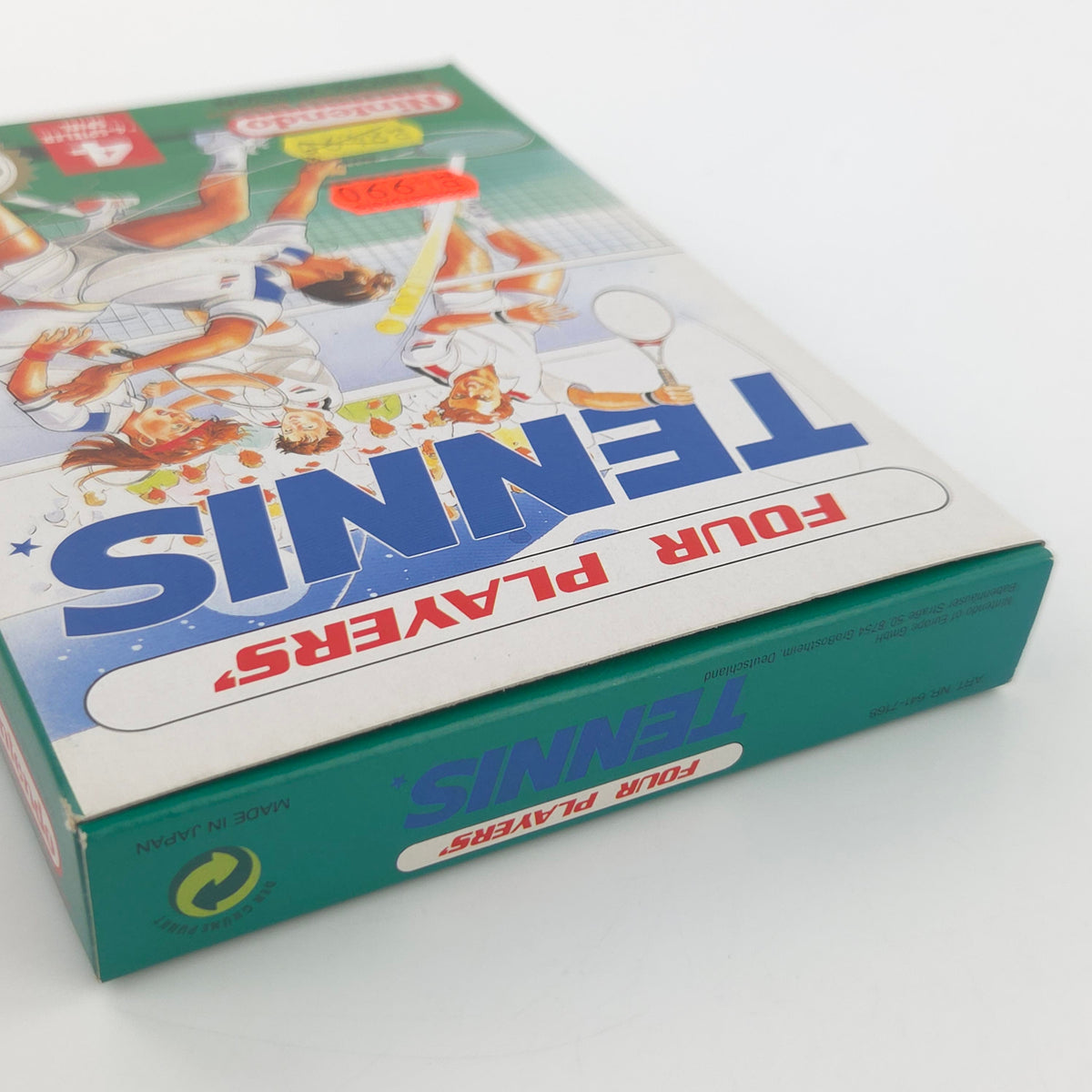 Nintendo NES Spiel Four Players Tennis CIB OVP