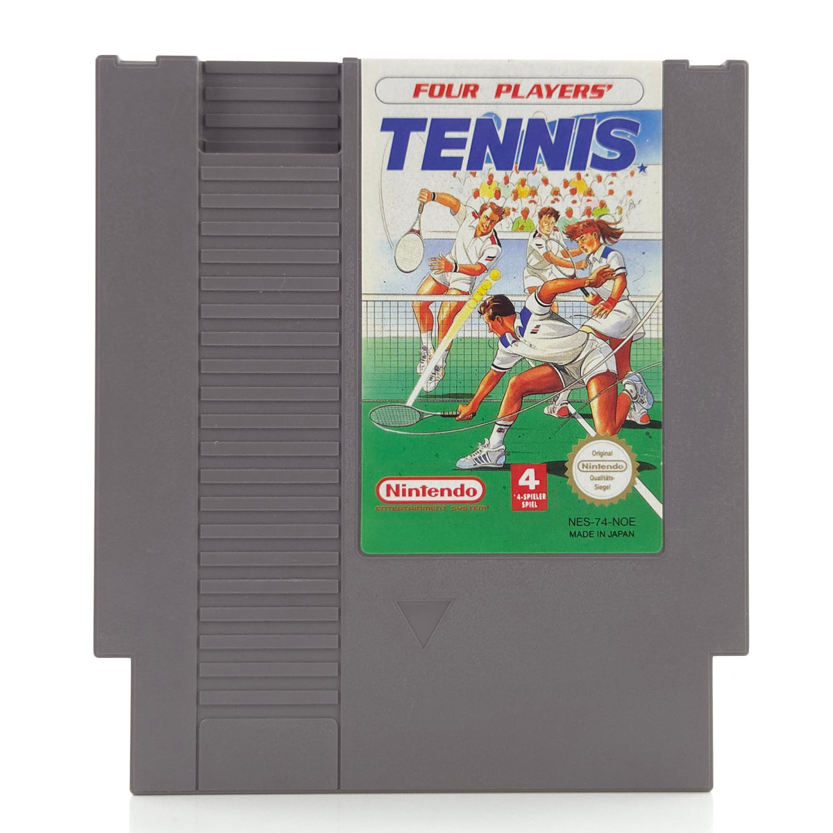 Nintendo NES Spiel Four Players Tennis Modul Schutzhülle