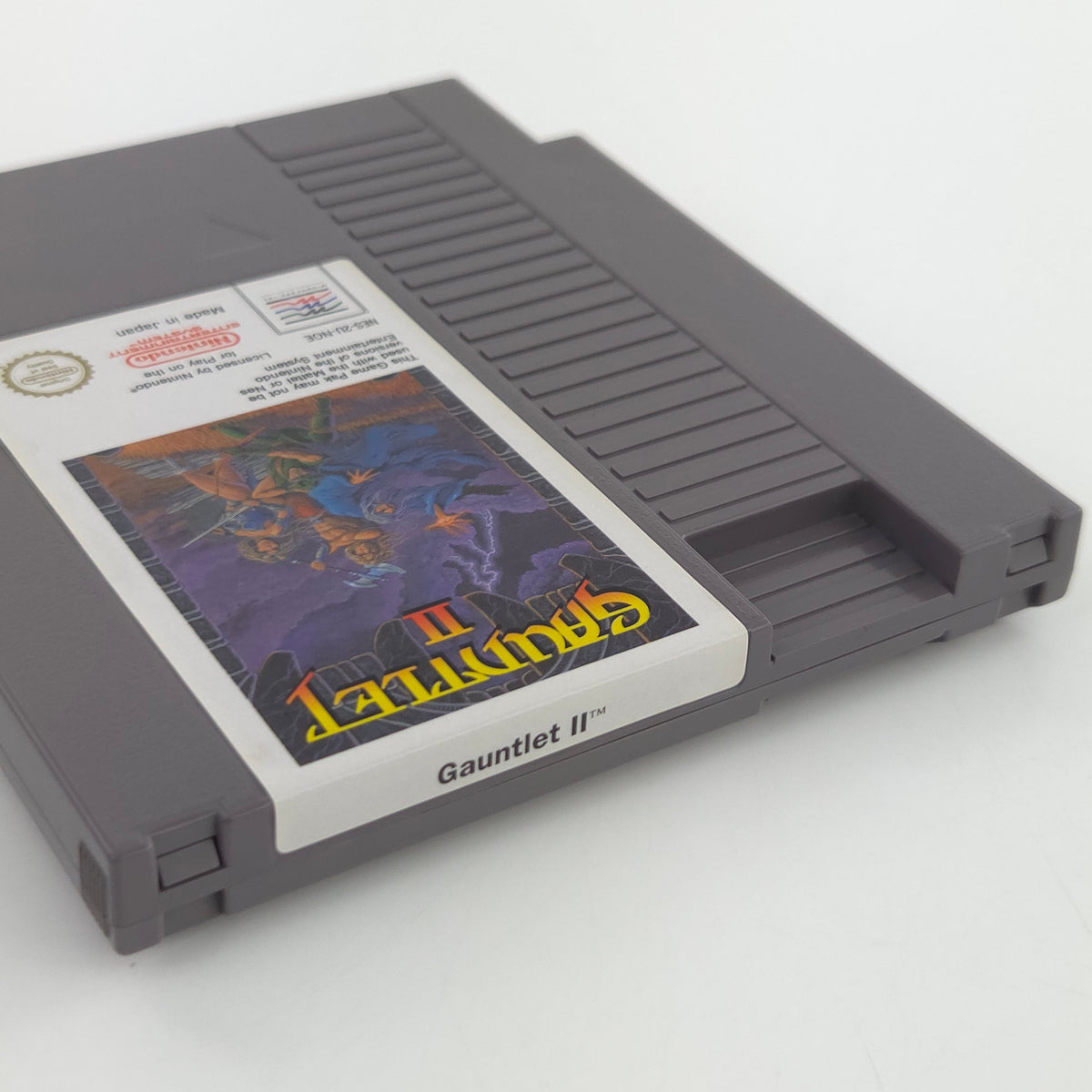 NES Spiel Gauntlet II Modul Schutzhülle Mindscape NOE