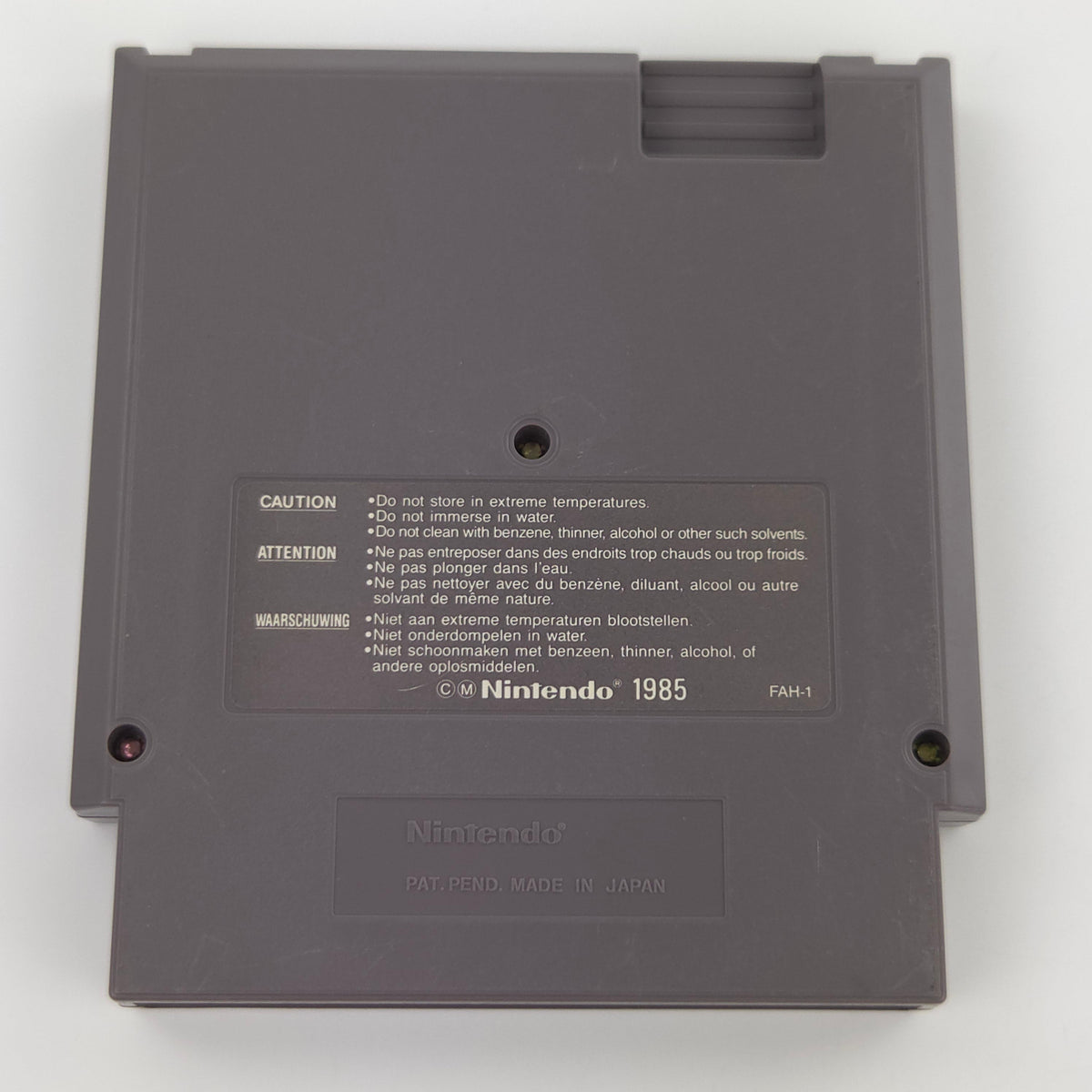 NES Spiel George Foremans KO Boxing Modul PAL FRA
