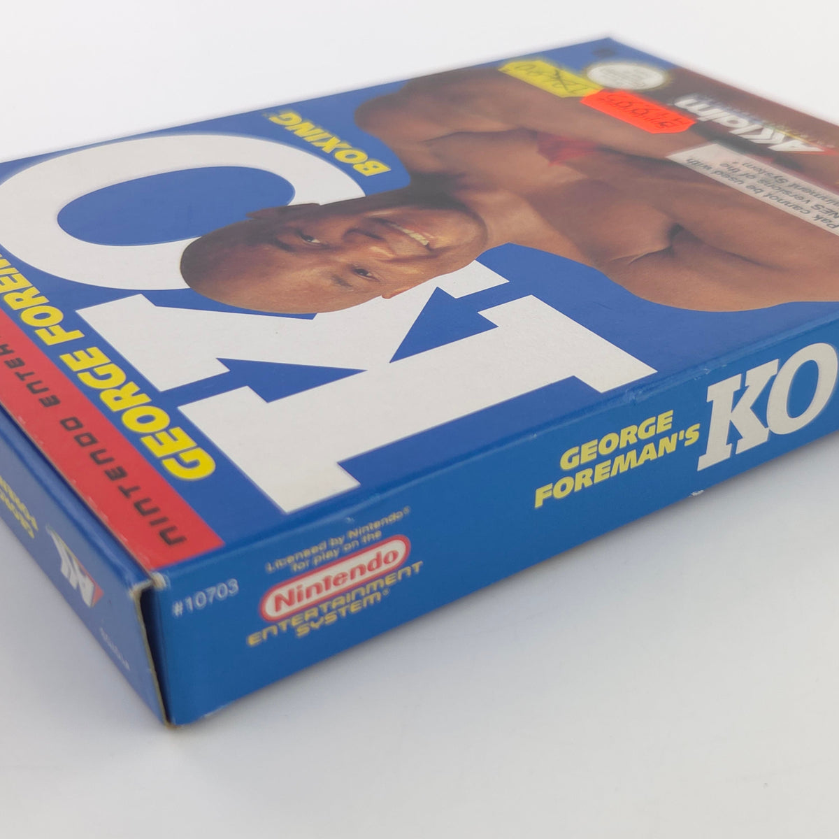 Nintendo NES Spiel George Foreman KO Boxing CIB nahezu neuwertig