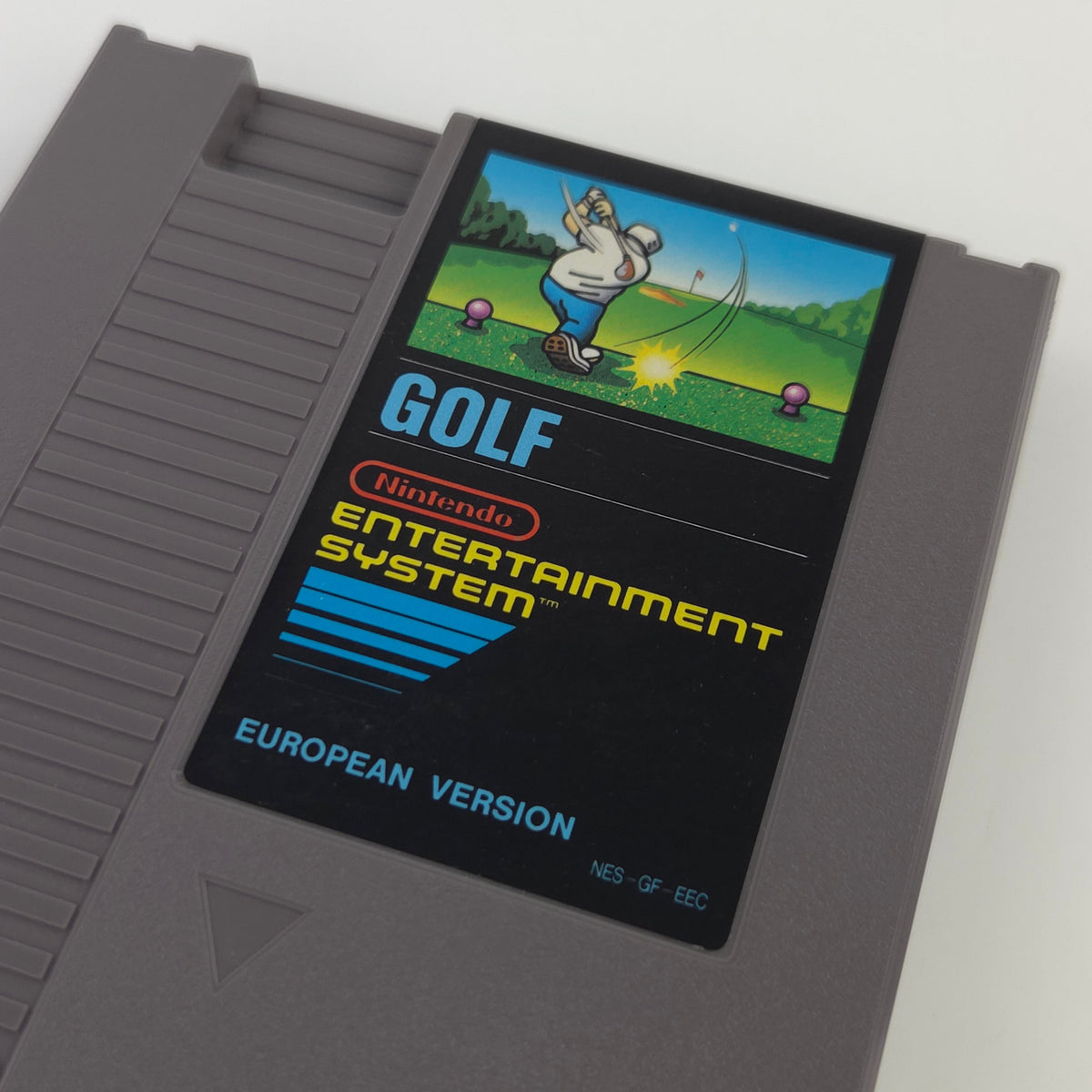 Nintendo NES Spiel: GOLF - Modul Anleitung OVP Bienengräber (European Version)