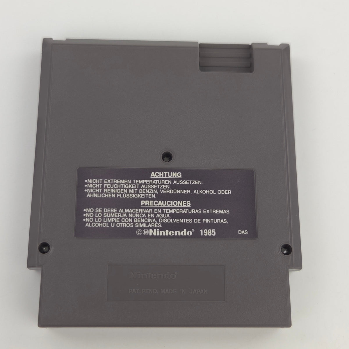 Nintendo NES Spiel: GOLF - Modul Anleitung OVP Bienengräber (European Version)