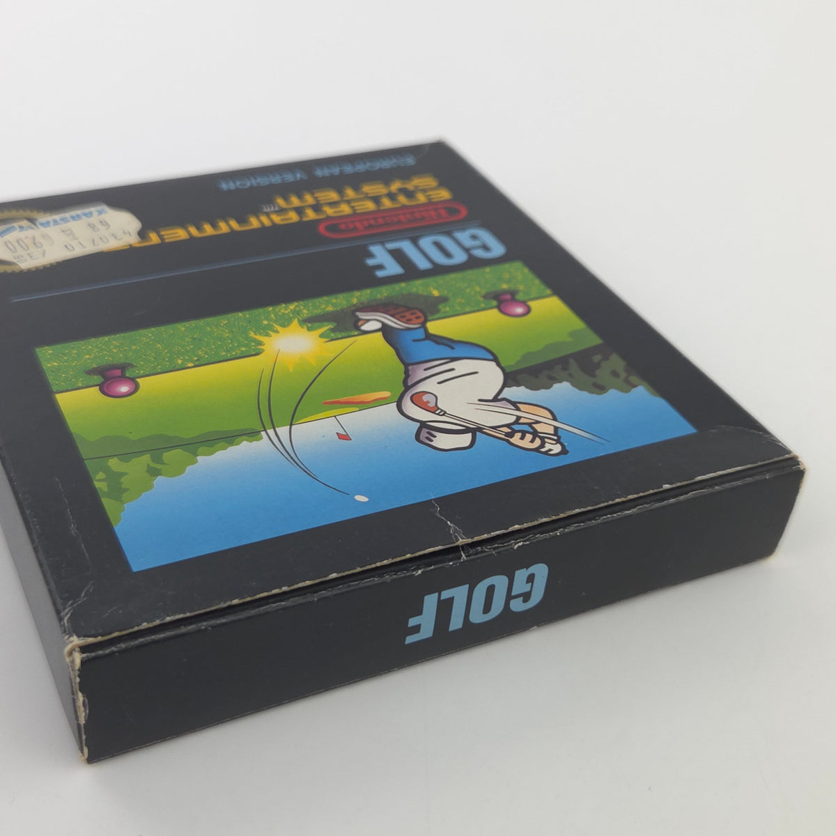 Nintendo NES Spiel: GOLF - Modul Anleitung OVP Bienengräber (European Version)