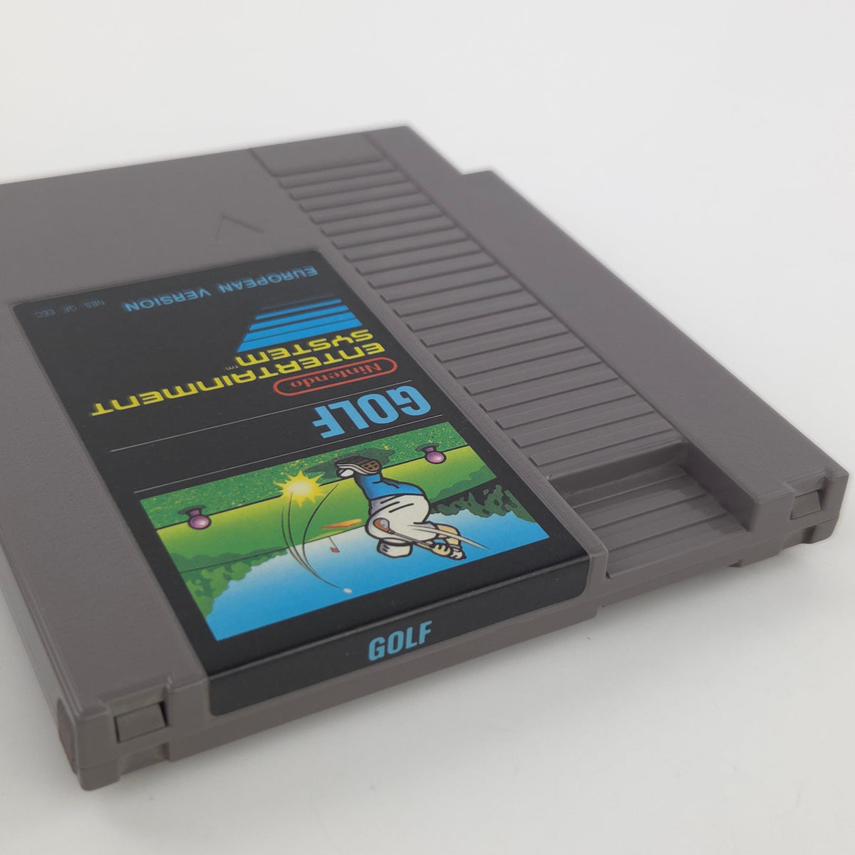 Nintendo NES Spiel: GOLF - Modul Anleitung OVP Bienengräber (European Version)