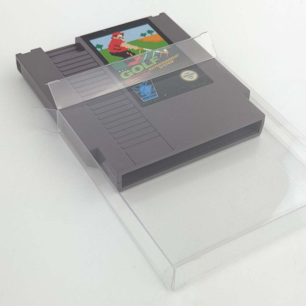 Nintendo NES Spiel Golf Modul Schutzhülle PAL NOE