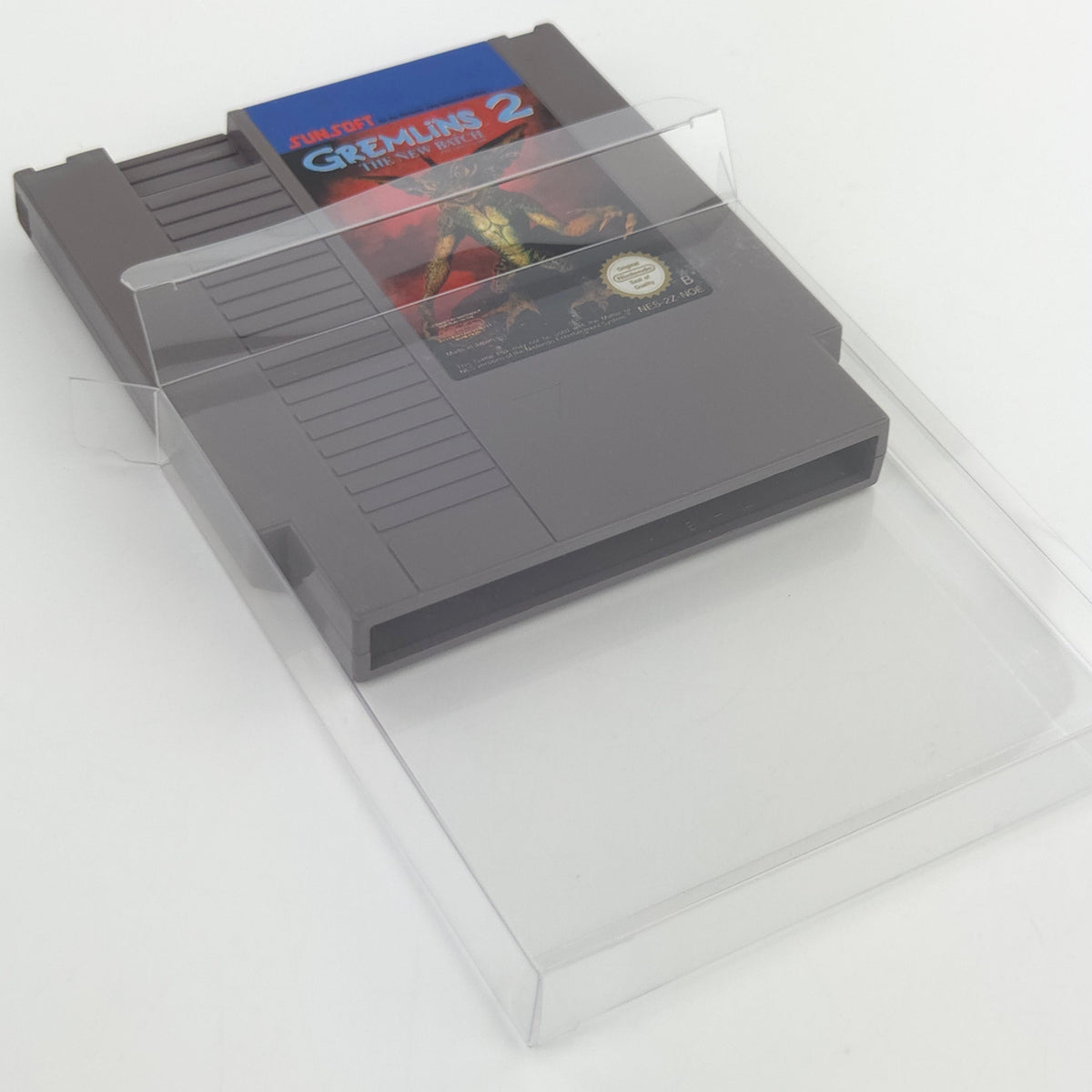 Nintendo NES Spiel Gremlins 2 New Batch Schutzhülle NOE