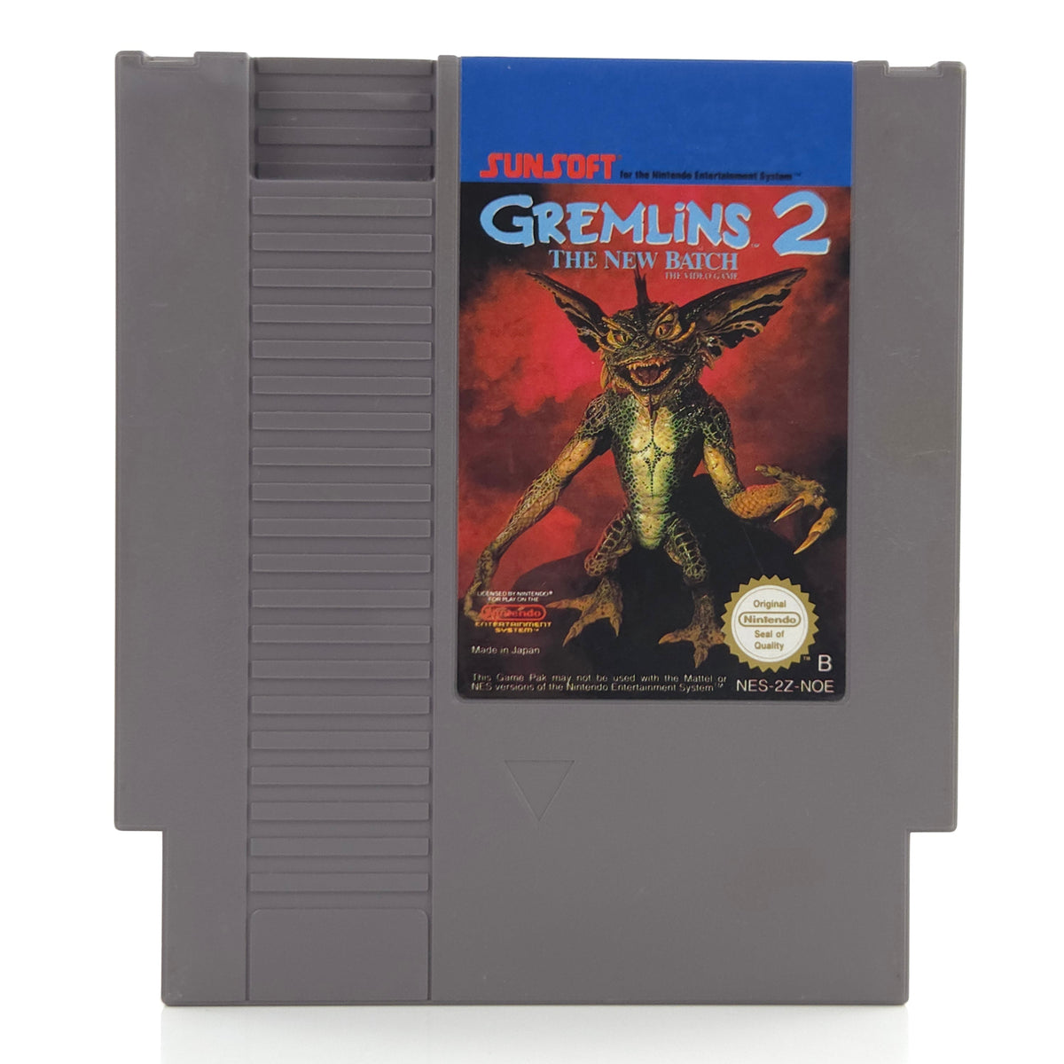Nintendo NES Spiel Gremlins 2 New Batch Schutzhülle NOE