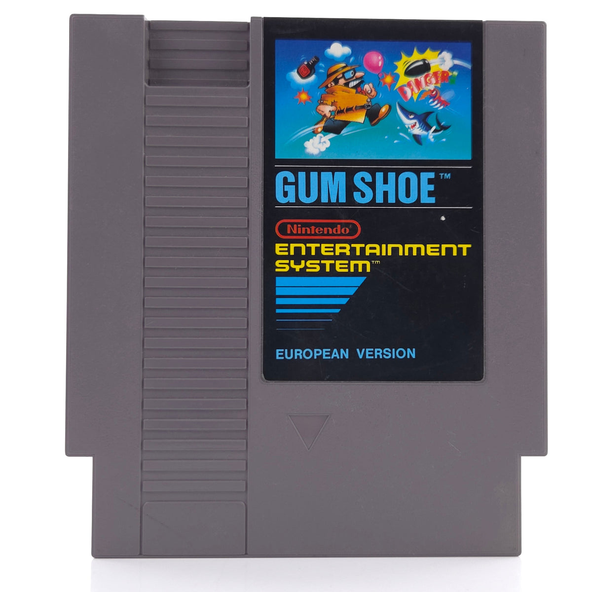 Nintendo NES Spiel Gum Shoe Modul Schutzhülle PAL