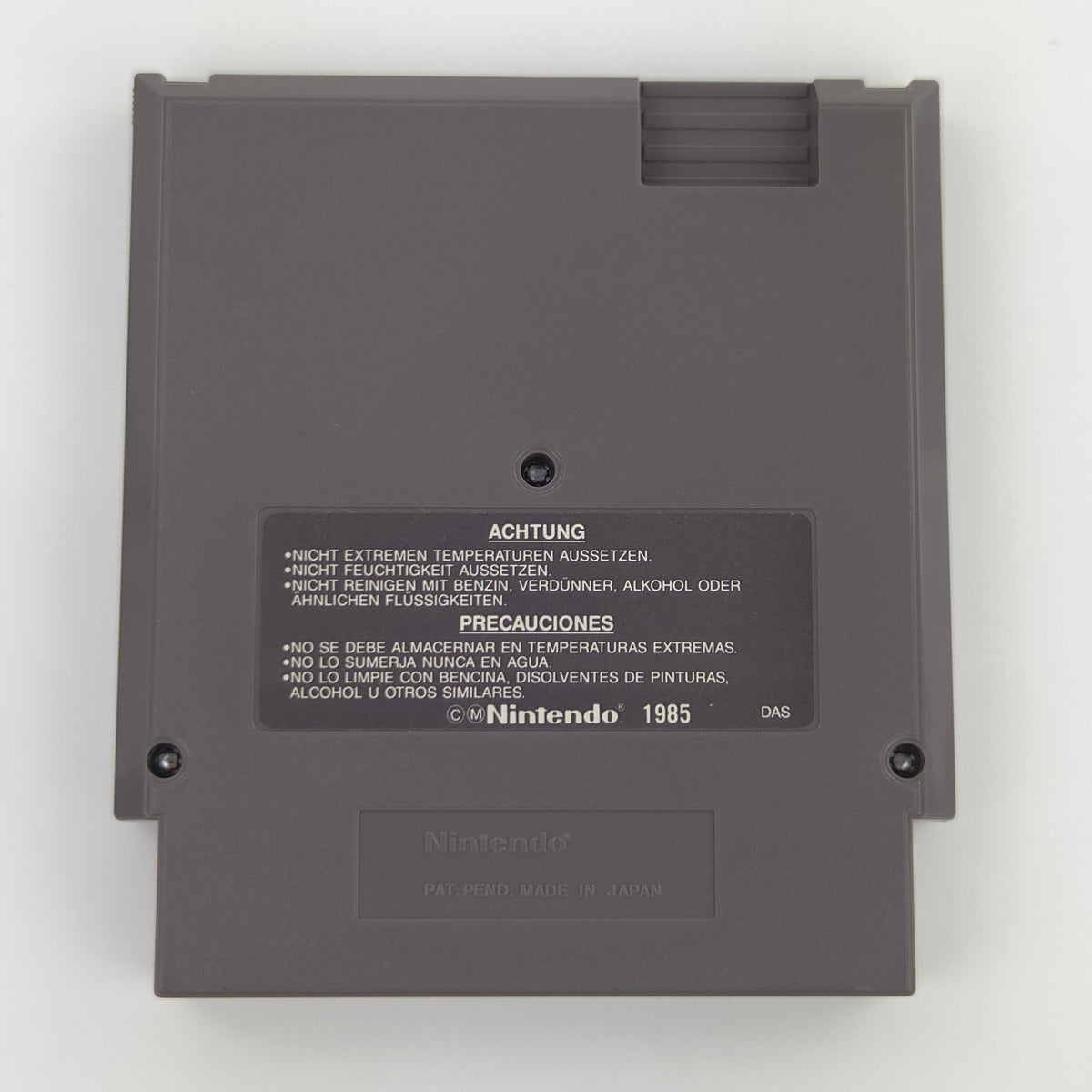 Nintendo NES Spiel High Speed Flipper Modul Schuber PAL