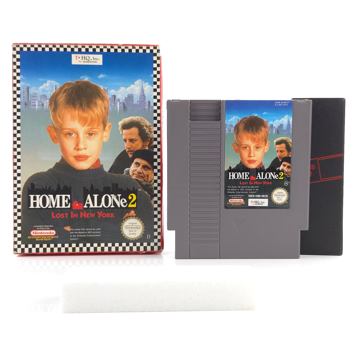 NES Spiel Home Alone 2 Lost in New York OVP PAL NOE