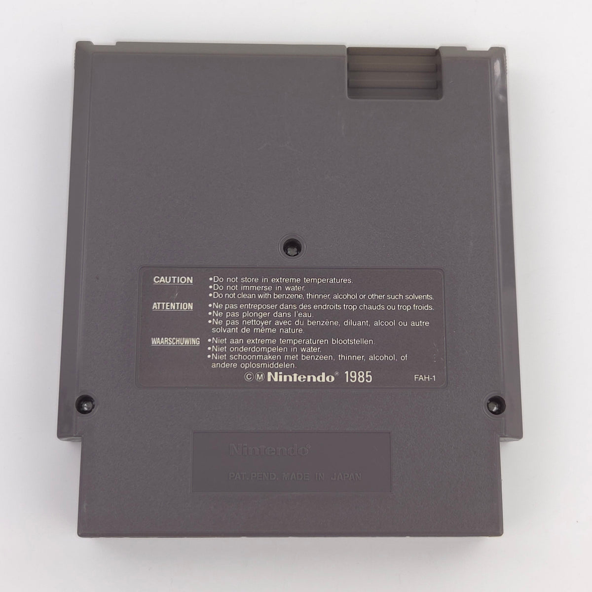 NES Spiel Hudson Hawk Cartridge Modul PAL FRA Ocean