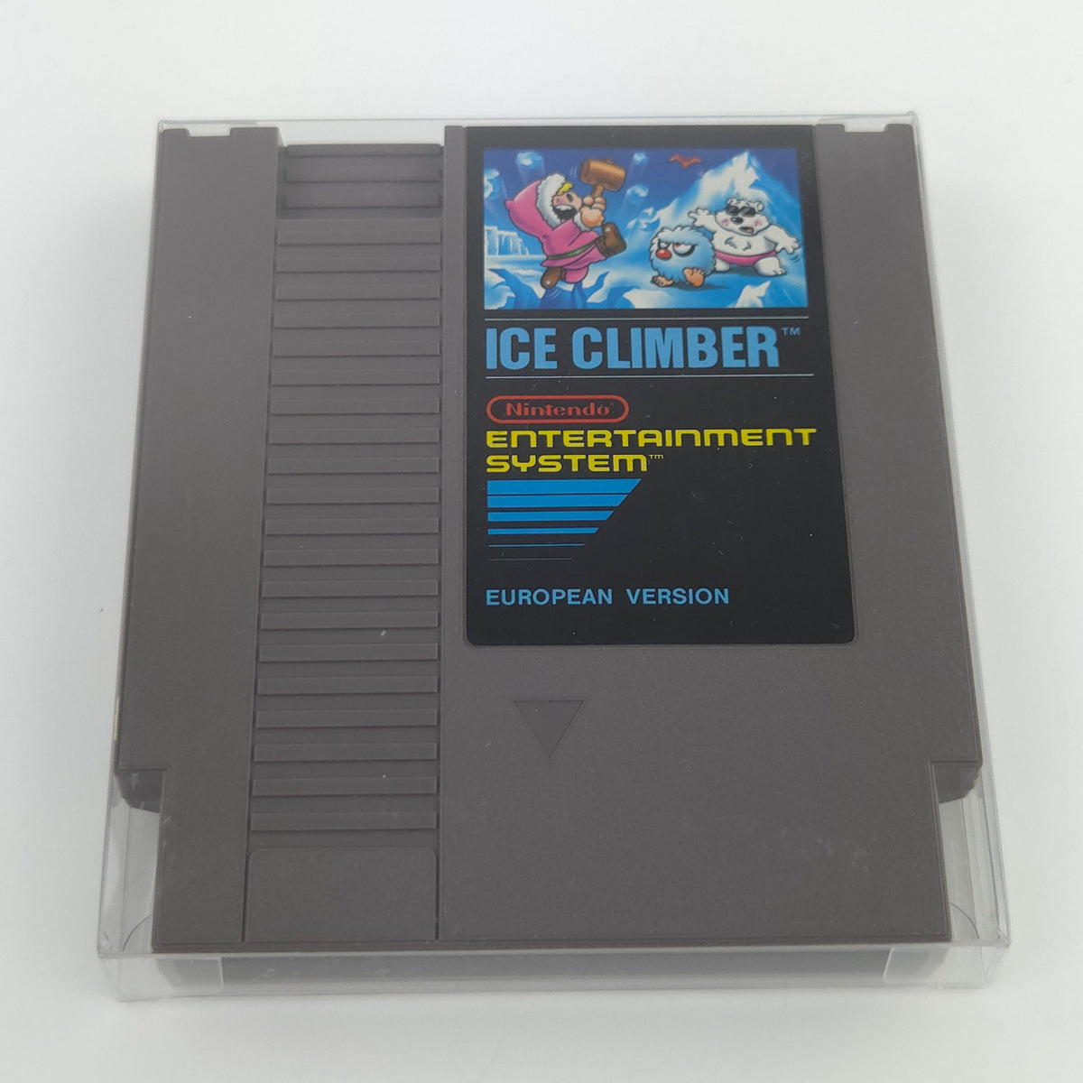 Nintendo NES Spiel Ice Climber 3 Screw Modul Schutzhülle