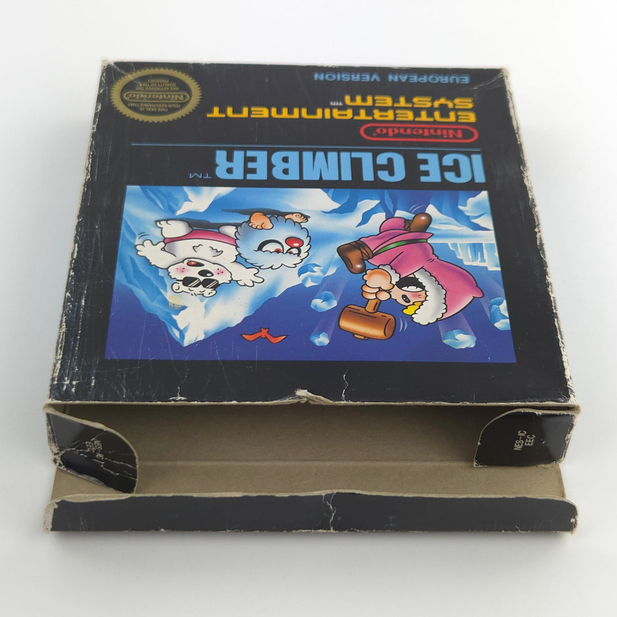 NES Spiel Ice Climber Bienengräber OVP PAL EEC Klassiker