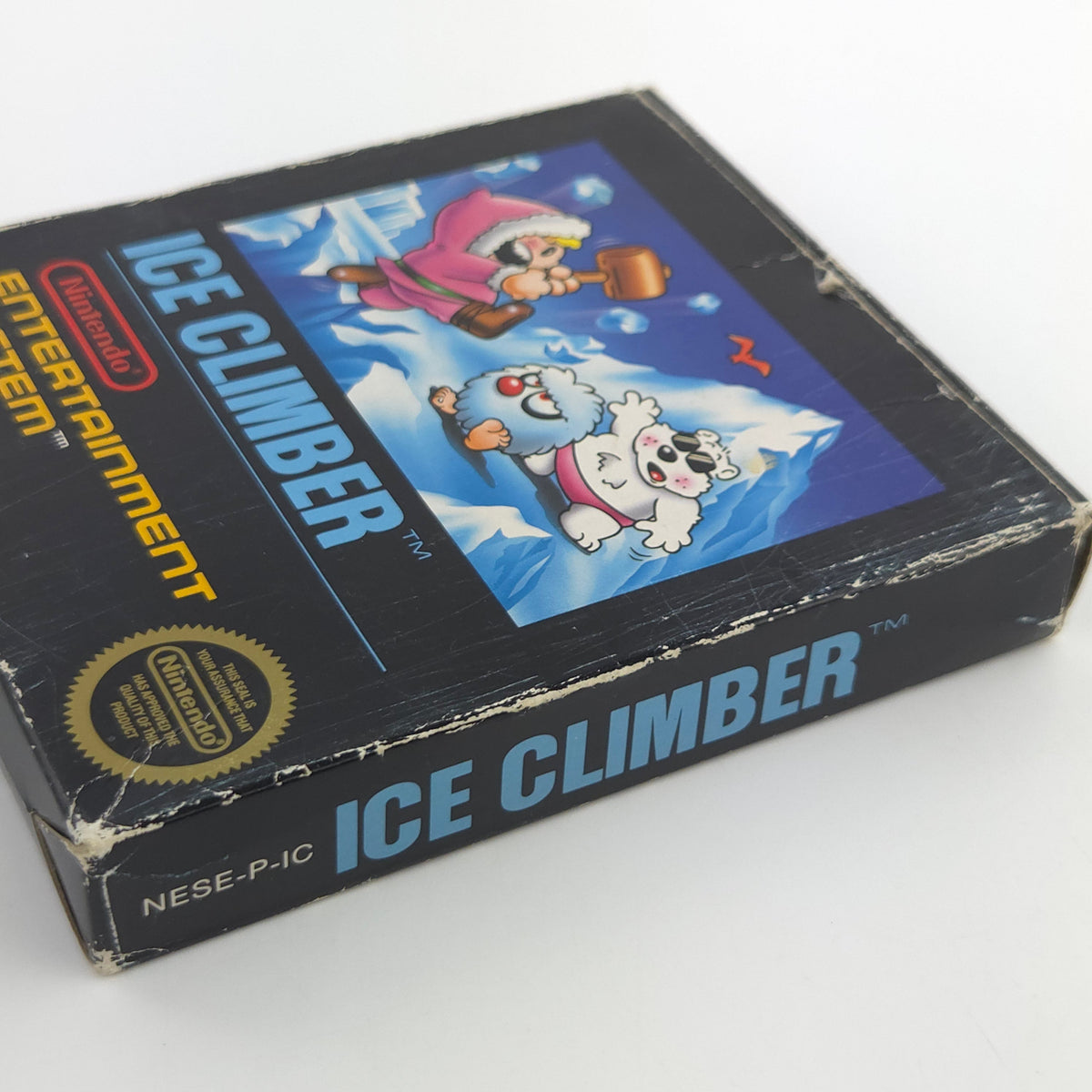 NES Spiel Ice Climber Bienengräber OVP PAL EEC Klassiker