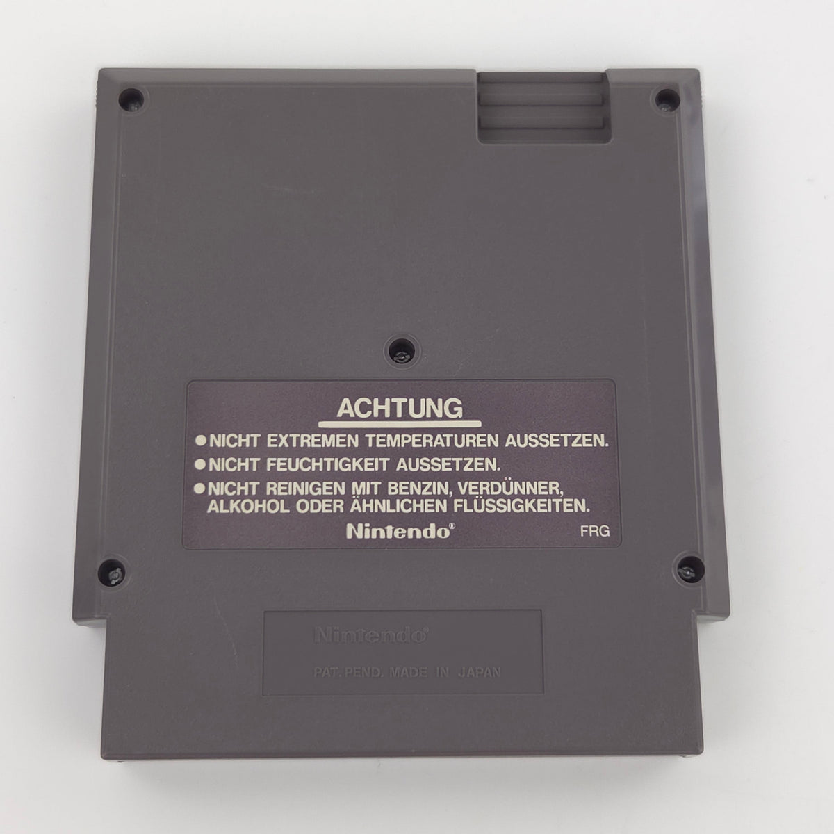 Nintendo NES Spiel Ice Climber Modul Schuber PAL EU